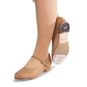 Bloch Tap-On Mary Jane Tap Shoe Nude